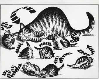 Cat Wall Art funny cat art | etsy Cat Wall Art funny cat art | etsy