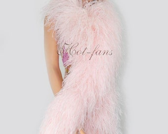 Deluxe Boa Silver 180cm 80g Adult Costume Accessory