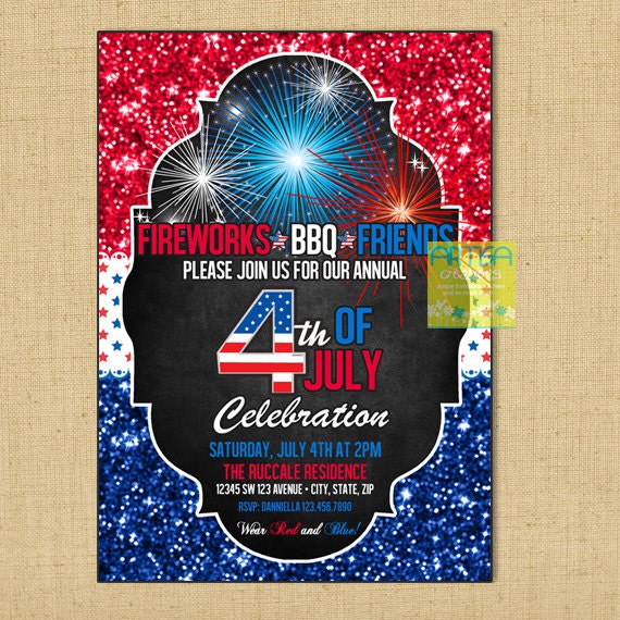 July 4 Invitations 10