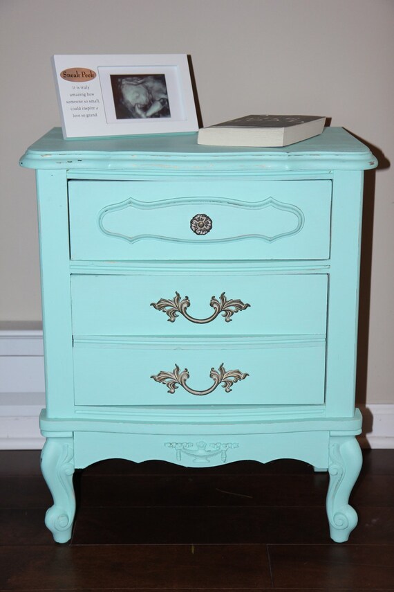 Reserved for Lori Green/Blue/light turquoise french by ladygucci