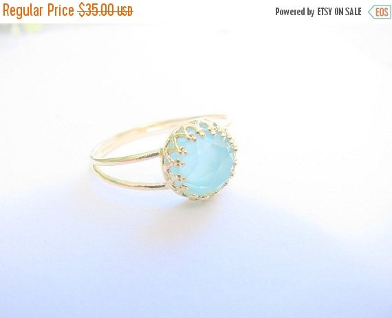 SALE Opal gold ring gold ring with opal stone by MoonliDesigns