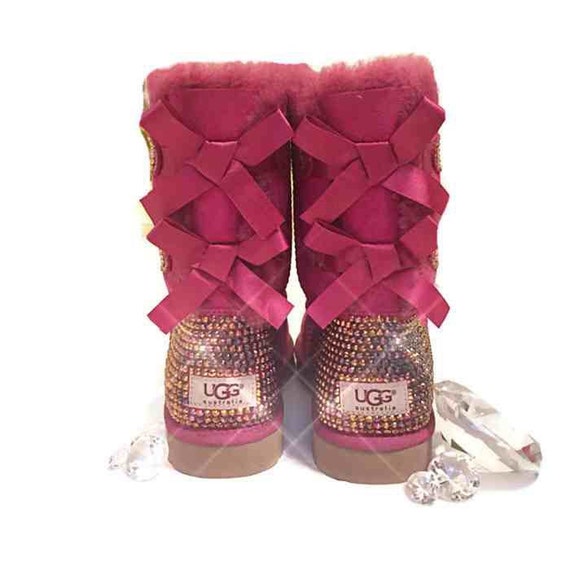 bling UGG boots bling winter boots custom by DAMFancyCreations
