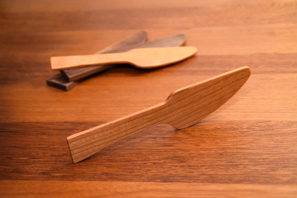 Cherry Wooden Butter Knife / Spreader