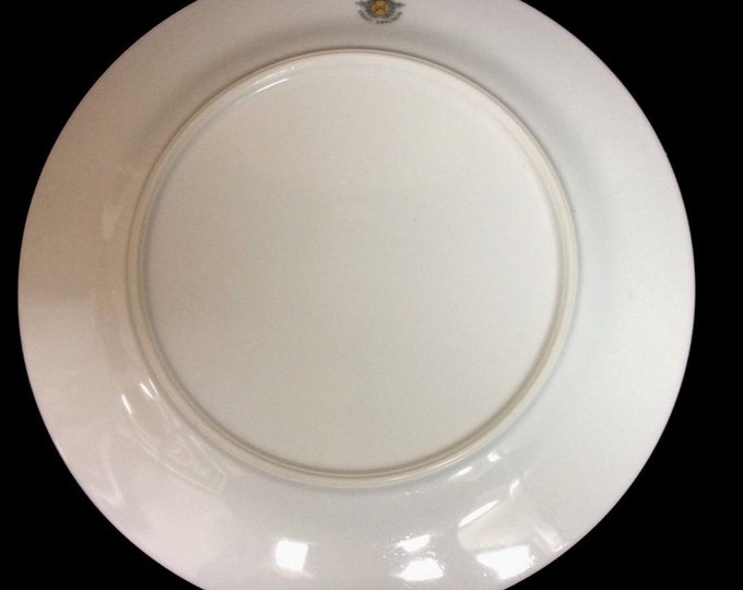 Vintage Noritake China Porcelain Dinner Plate in the Clareta Pattern 10 Inches