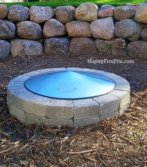 Stainless Steel Fire Pit Campfire Ring Cover 35