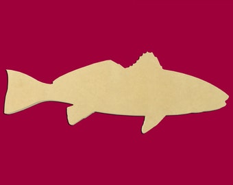 Fish wood cutout | Etsy