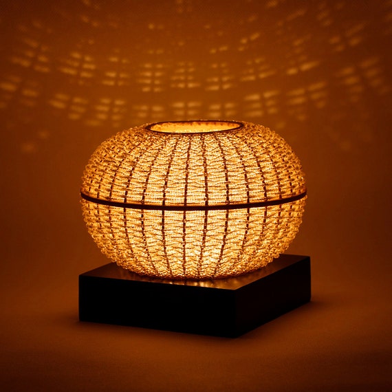 bamboo lamp bamboo candle holders bamboo lantern by Namigurumi