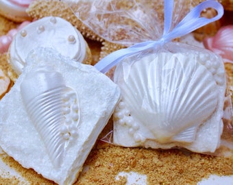 Chocolate Graham Crackers With Seashells on by TaylorsSweetRevenge