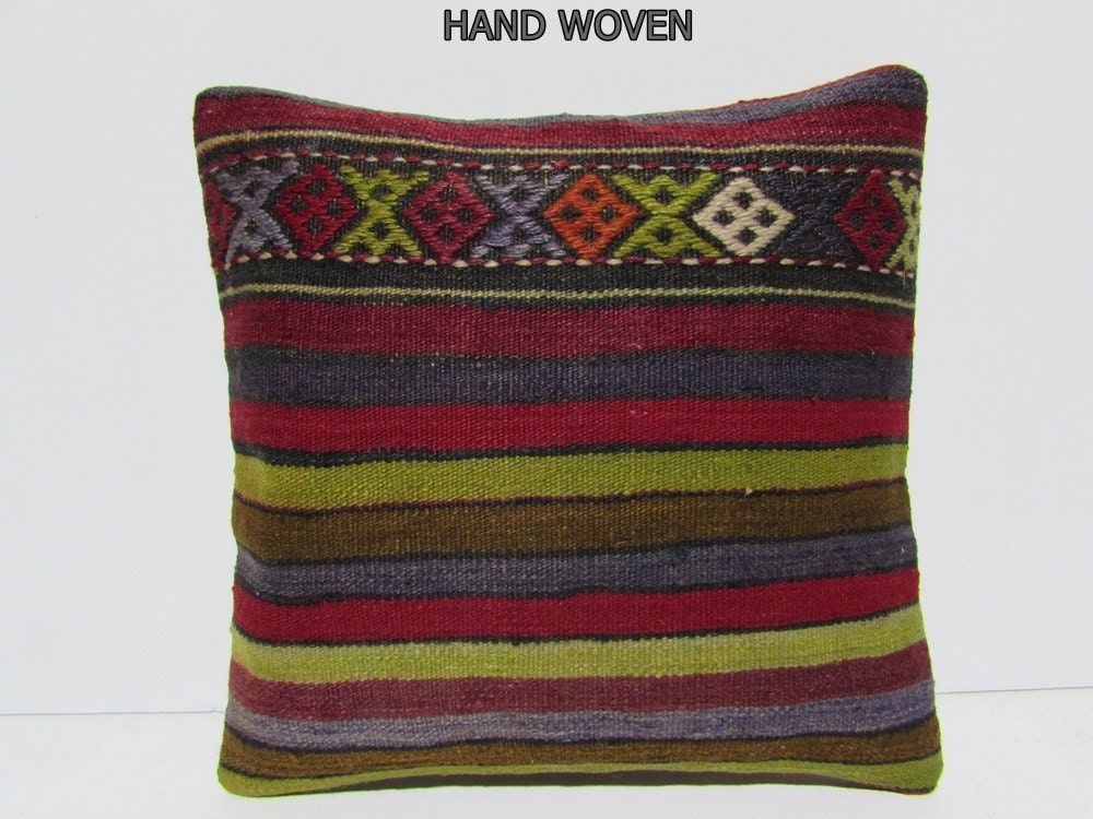 kilim pillow case chair outdoor pillow case by DECOLICKILIMPILLOWS