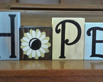 Decorative Letters For Walls wood block letters | etsy Decorative Letters For Walls wood block letters | etsy