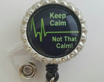 Nurse Doctor ER Retractable Badge Holder