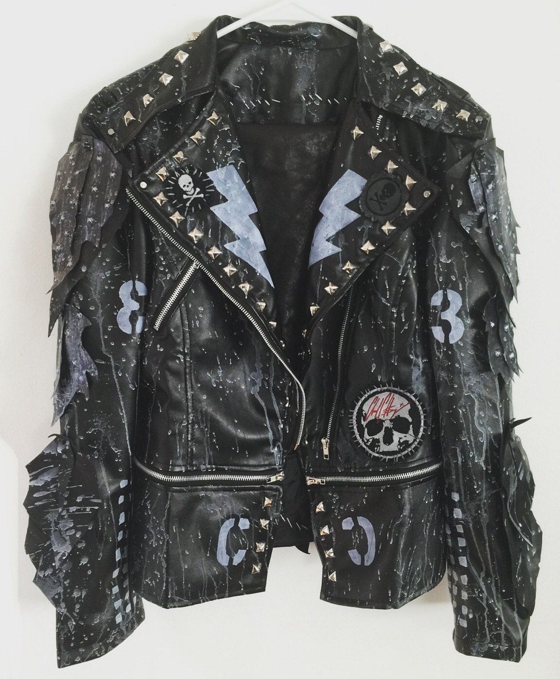 Iron Maiden jacket by Chad Cherry