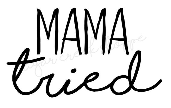Mama Tried SVG Saying SVG Mama Tried by SCreekDigitalDesigns