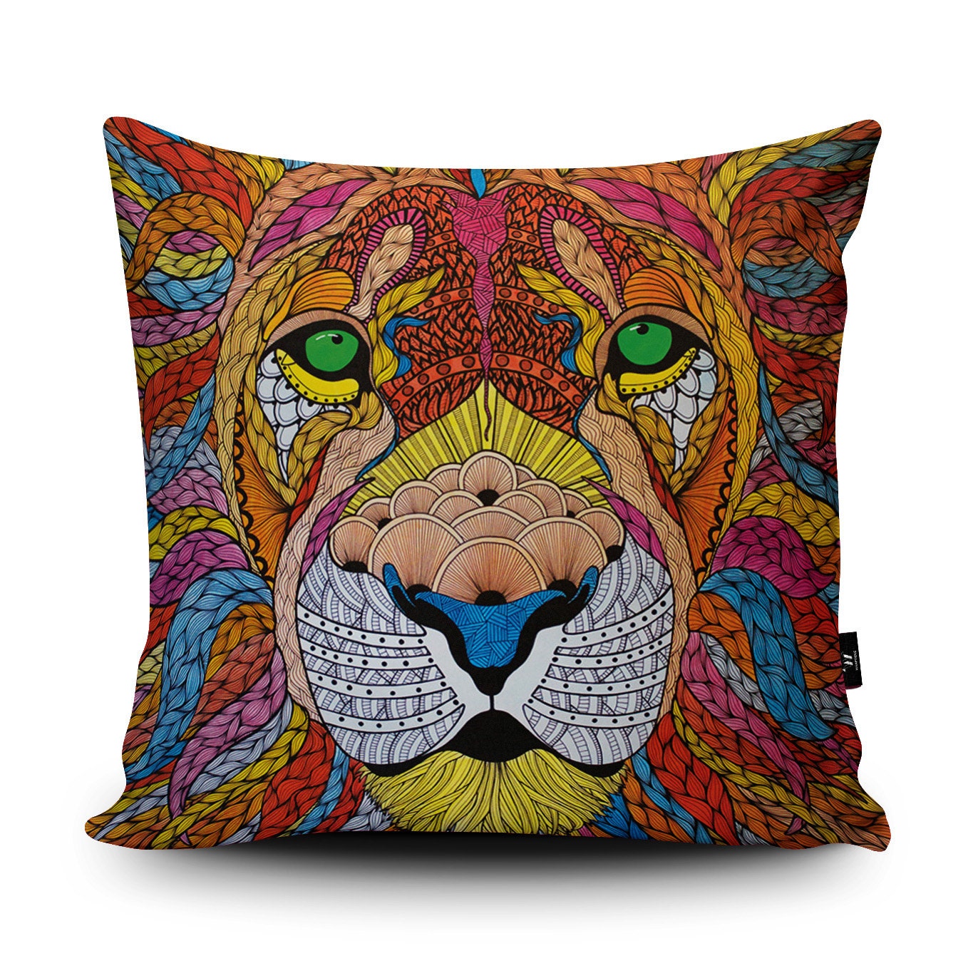 Lion Cushion Lion Pillow Animal Cushion Animal Pillow