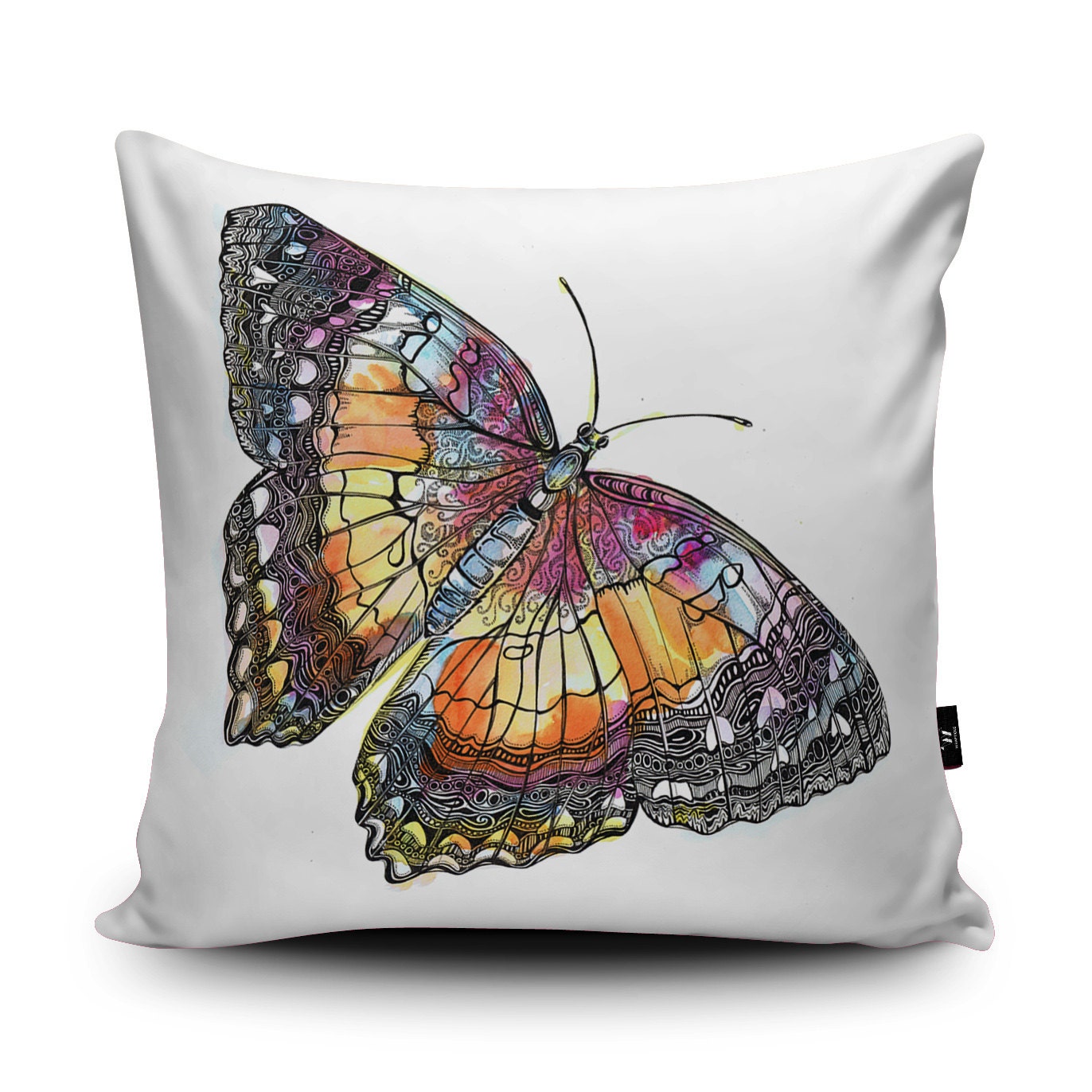 Butterfly Cushion Butterfly Pillow Insect Cushion Garden