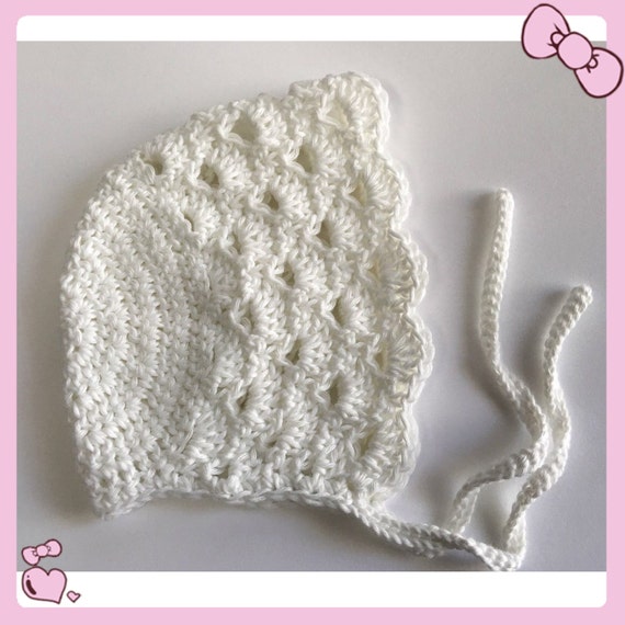 Crochet Preemie BonnetPreemie HatPreemie by Crochet2Cherish4You