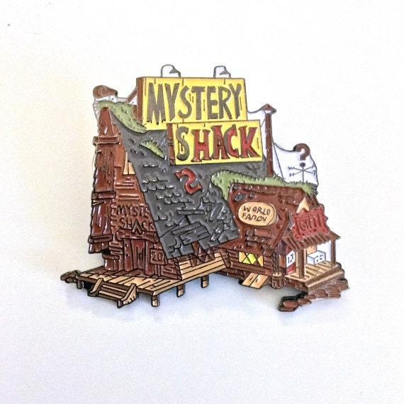 Gravity Falls Enamel Pins Mystery Shack By Themysteryshack 