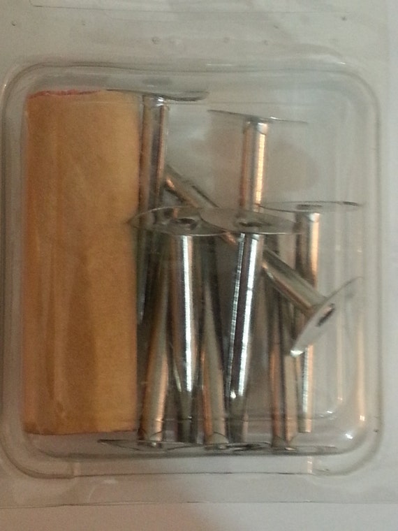 Oil Lamp Wicks 9 OIL LAMP Metal holder 50 Waxed WICK