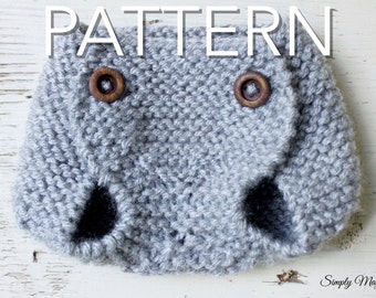 Knit Diaper Cover Pattern // PDF Download // Newborn Knitting Pattern // Simply Maggie
