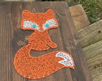 MADE TO ORDER String Art Fox Sign