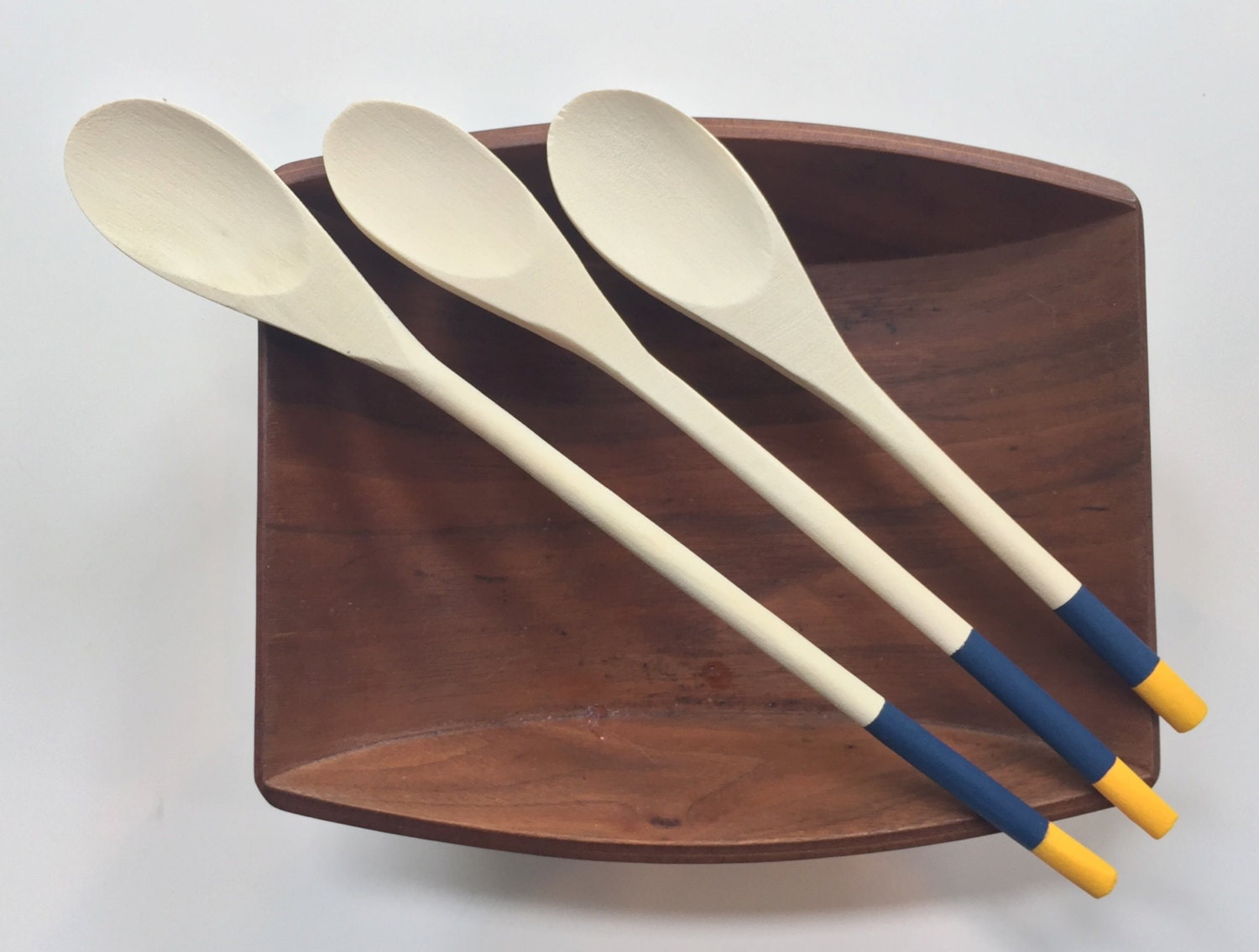 Painted Wooden Spoon Colored Spoon Painted Wooden Spoon