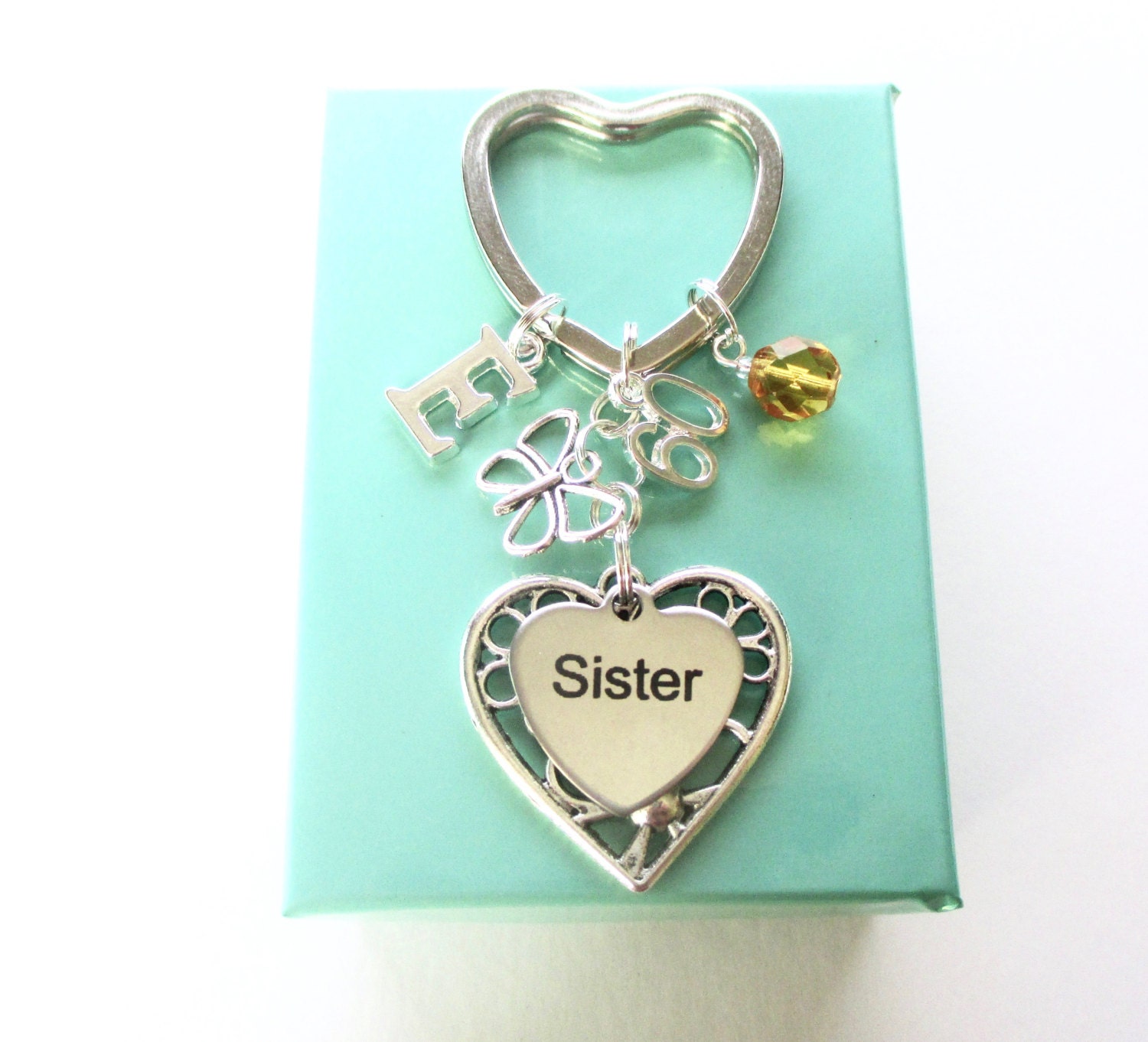 60th-birthday-gift-for-sister-personalised-sister-keyring