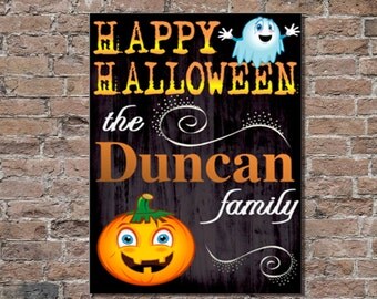 personalized halloween canvas signs personalized halloween decor halloween decorations holiday canvas prints - Personalized Halloween Decorations personalized halloween canvas signs personalized halloween decor halloween decorations holiday canvas prints - Personalized Halloween Decorations