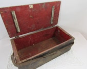 Antique Wooden Tool Box Ammunition Box Wood Storage Box Primitive Box Rustic Box Centerpiece Home Decor Antique Wooden Tool Box Ammunition Box Wood Storage Box Primitive Box Rustic Box Centerpiece Home Decor