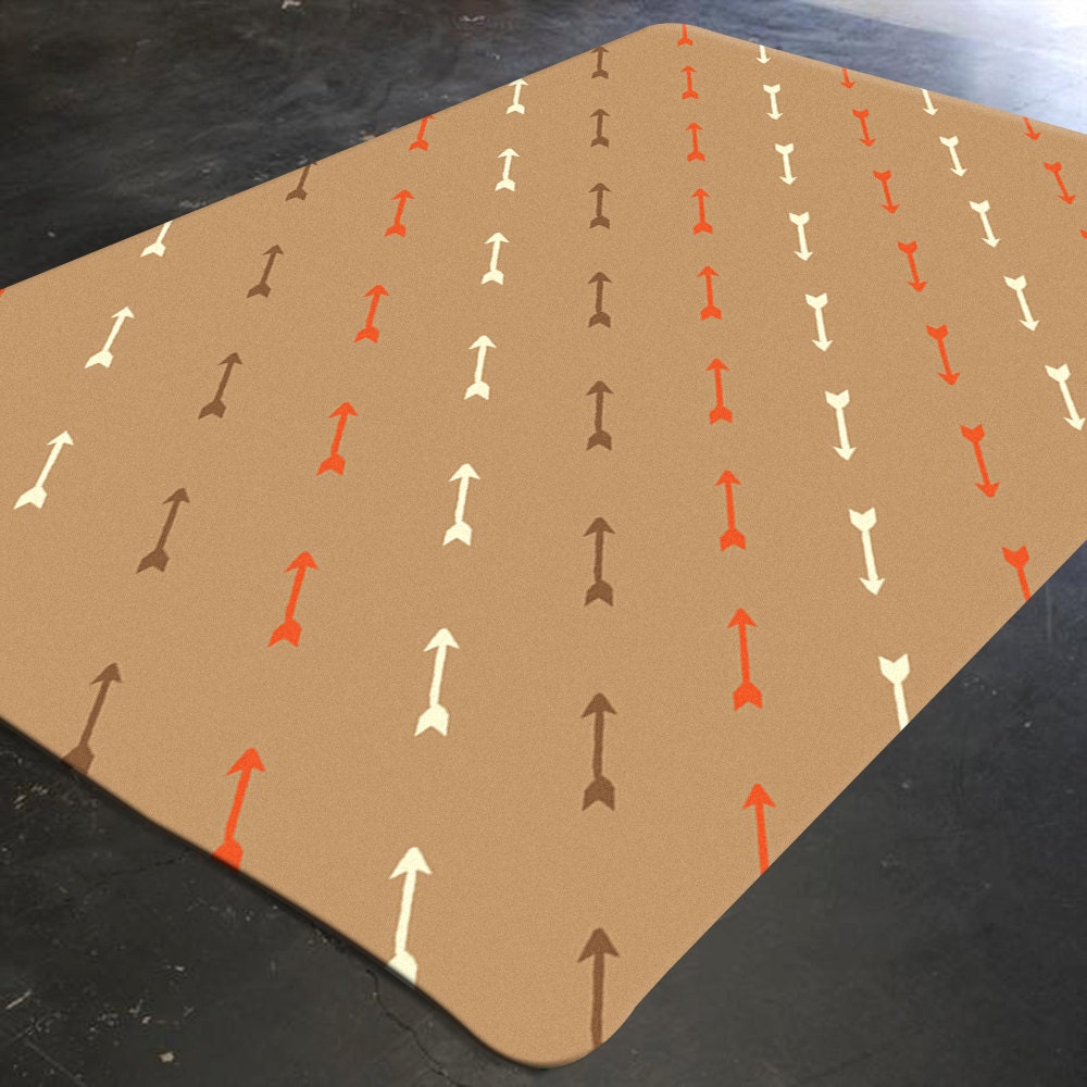 Rug Arrow Nursery Area Rug 5X8 Arrow Rug Nursery Rug Kids