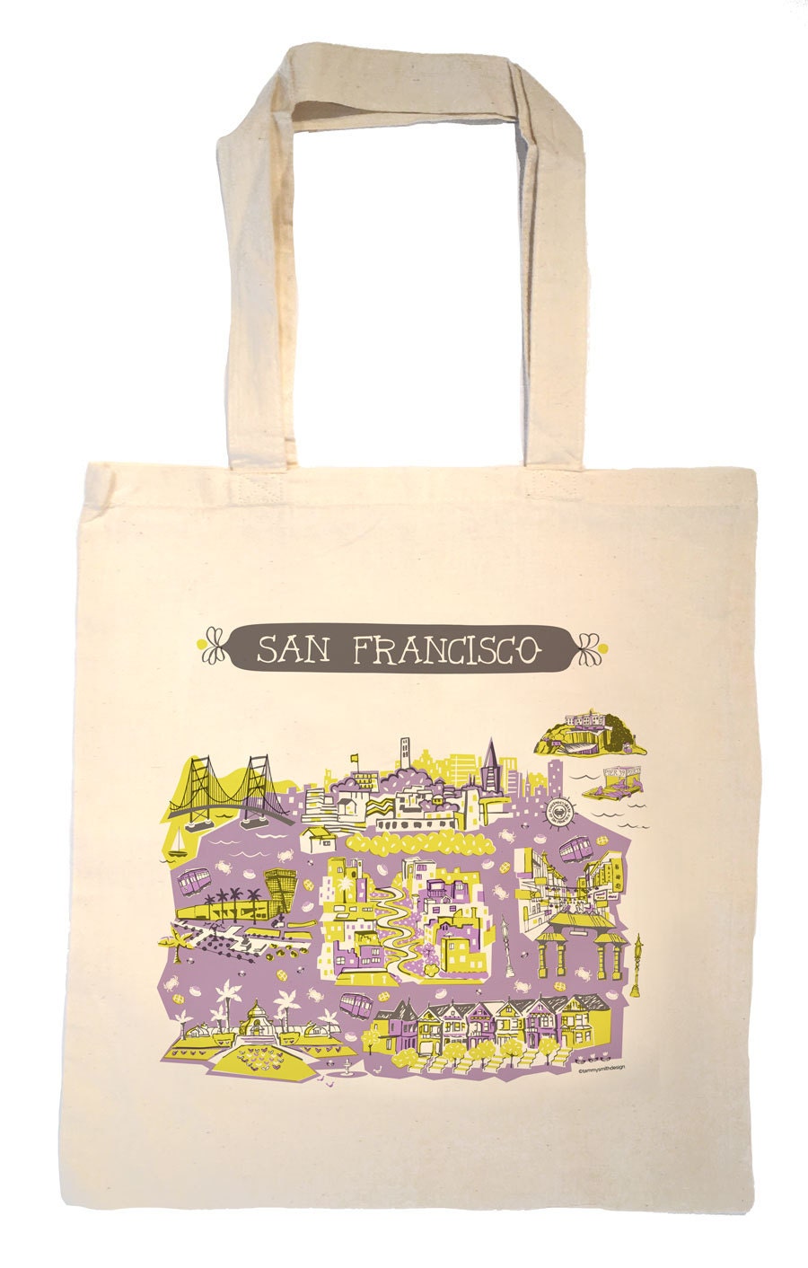 San Francisco Tote BagCity ToteCalifornia ToteAny City