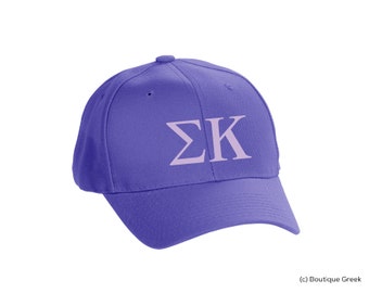 SK Sigma Kappa Classic Letters Hat