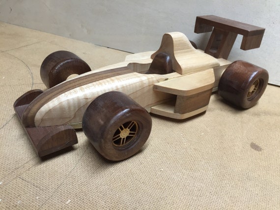 racing wooden cars