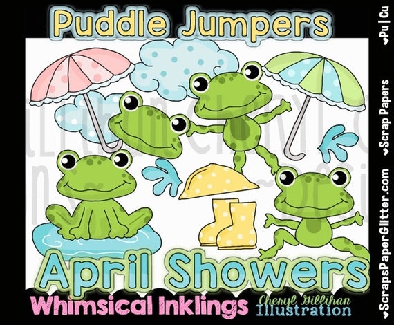 Puddle Jumpers Clip Art Commercial Use Digital Image Png