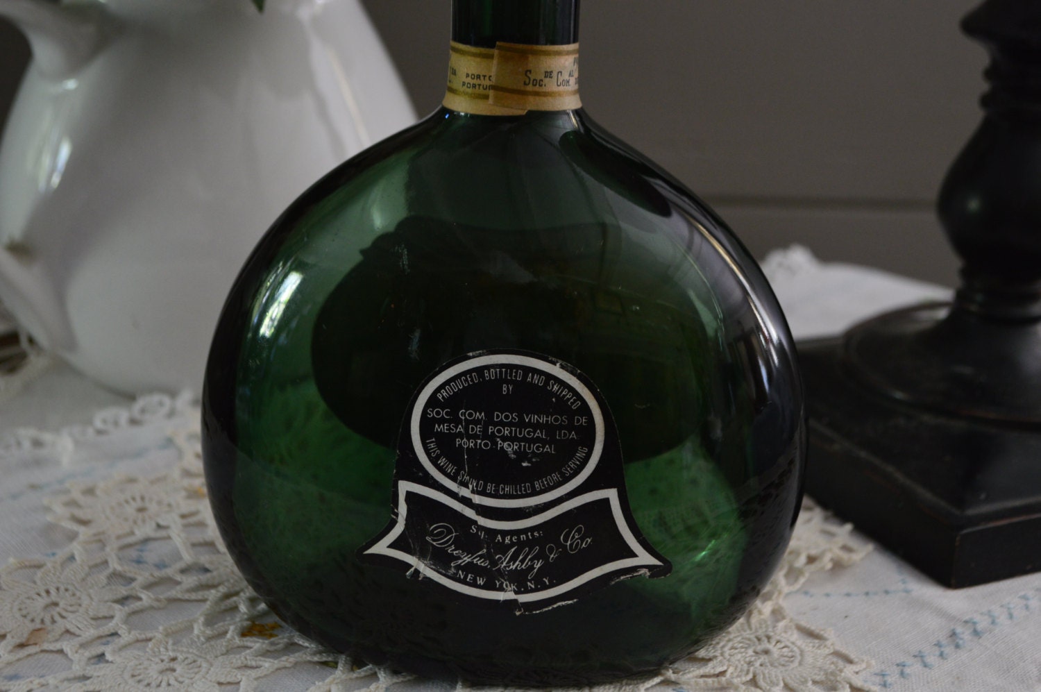 Vintage Mateus Rose wine Bottle made in by LillyRoseVintage