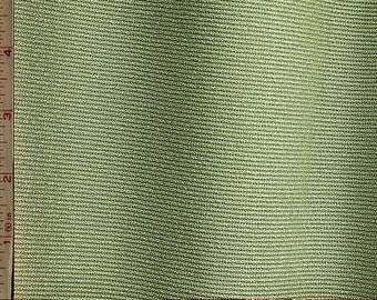 Sage Green Rib Pique Texture KDK Knit de Knit Fabric 2 Way Stretch Polyester 9 Oz 60-62"