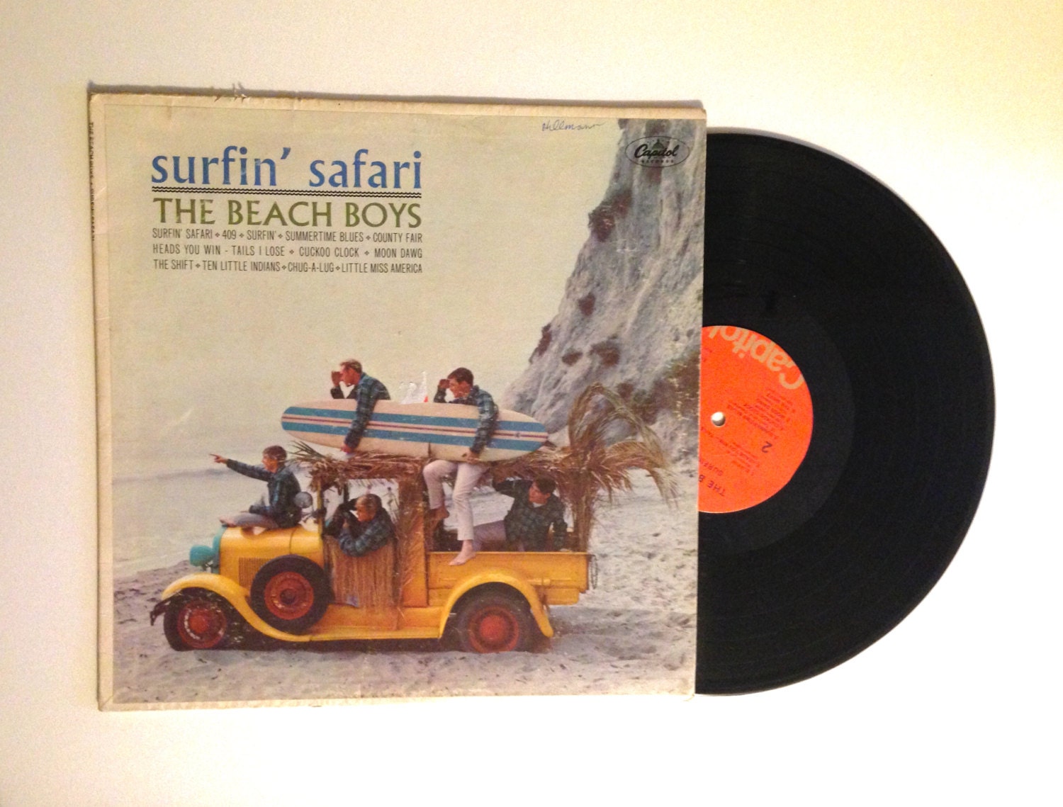 25% OFF The Beach Boys Surfin' Safari LP Album Reissue