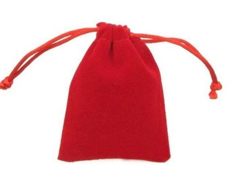 3 x 4" Velvet pouches 10 per bundle, perfect for wedding favors, product promos, gifts and more! USA shipper, ships quick!