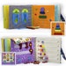 Children's Quiet Book, Busy Book, Eco friendly, Toddler activity book fine motor skills toys - 12 pages (1-4 year) - MiniMom's -