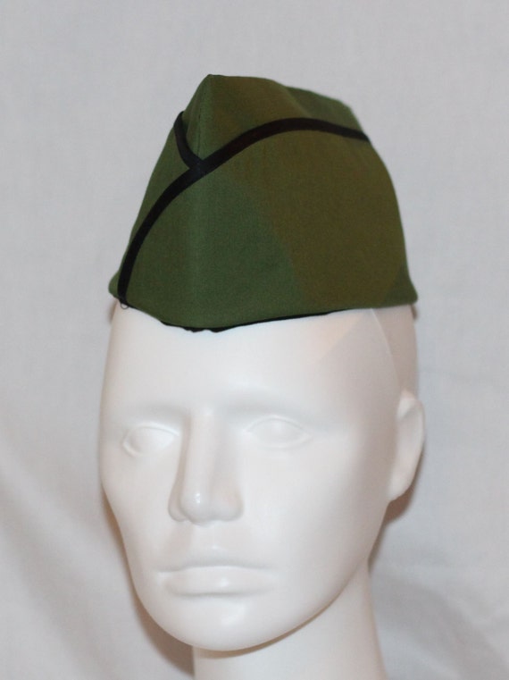Army Hat Military Cap Wedge Cap Vintage Style Hat Pin