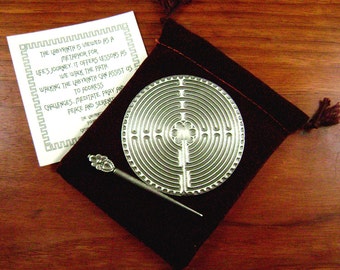 Handcrafted Labyrinth - Pocket Chartres Labyrinth - DT-POCKET