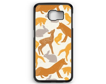 Phone Case Cute Animal Pattern for Samsung Galaxy S4, S5, S6, S6 EDGE, S6 EDGE Plus, S7 and S7 EDGE
