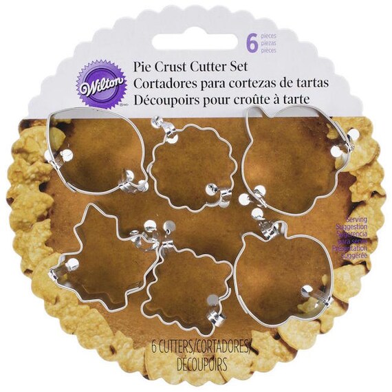 Autumn Mini Pie Crust Cutter Set / Cookie Cutter Set Wilton