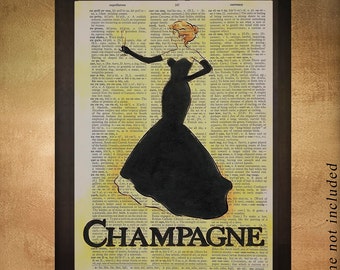 champagne food print