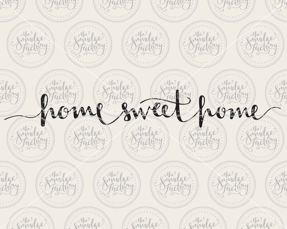 Download Home Sweet Home Horizontal Version Vector by ...