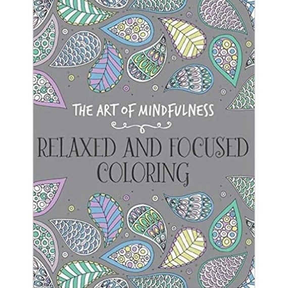 The Art of Mindfulness Coloring Book by MulberryPaperAndMore