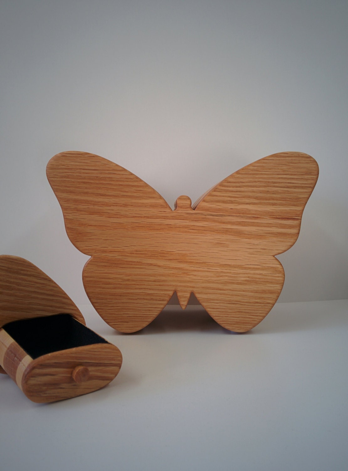 BUTTERFLY BOX with a hidden drawer bandsaw box by RoysBox