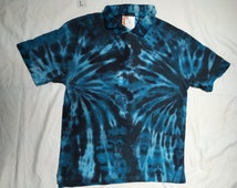 tie die polo shirt