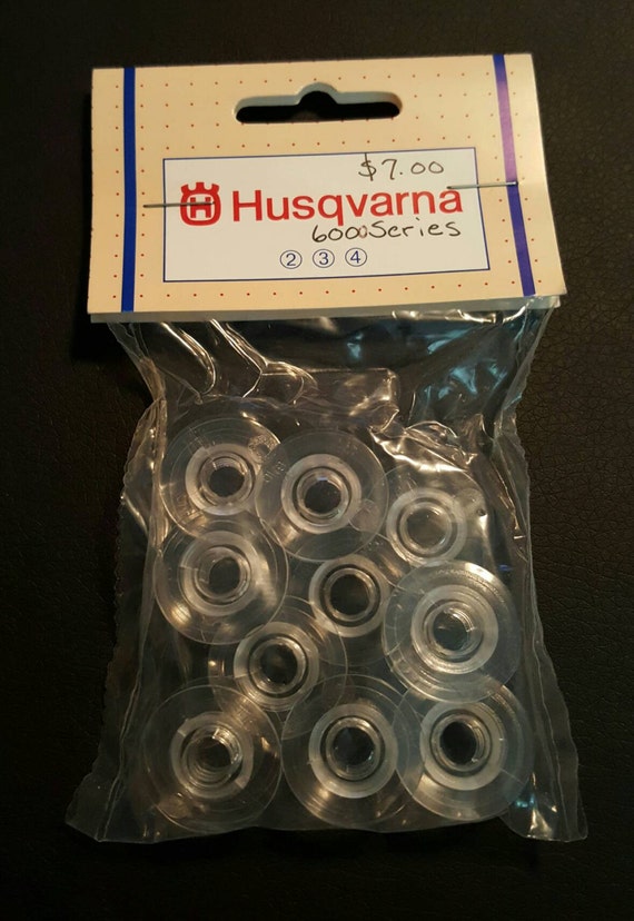 Husqvarna Viking Bobbins 6000 series. 412 06 1245 10 pack
