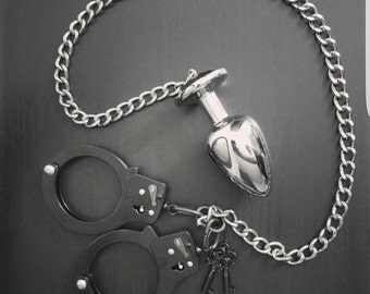 bdsm Sex Toys BUTT CUFFS MATURE Content Hand Cuffs Handcuff Fetish wear Sex Toy Handcuffs Butt Plug bdsm Toy Plug Anal Plug ddlg Tail butt