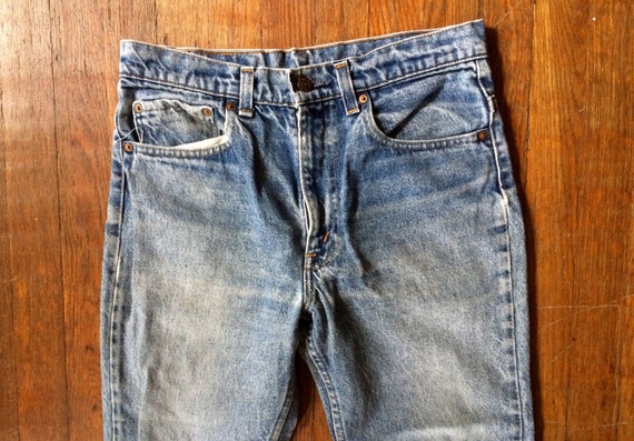 Vintage 1970s LEVIS 517 Boot Cut Distressed & Destroyed